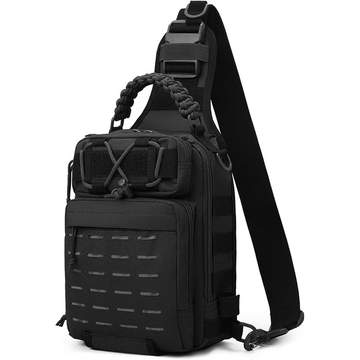 Сумки для риболовлі Lixada Сумка для зберігання рибальських снастей, сумка через плече Рибальське спорядження, зберігання вудилищ, сумка для інструментів для риболовлі, походів, полювання, кемпінгу та для кемпінгу