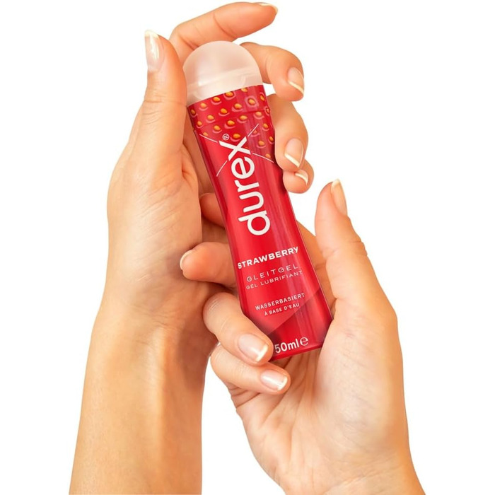 Полуничний лубрикант на водній основі, 50 мл