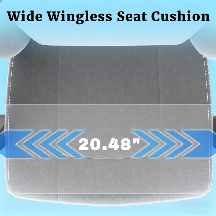 Ергономічне ігрове крісло з пружинним каркасом кишенькового типу та підставкою для ніг, ігрове крісло з регульованою поперековою опорою, дихаюче комп&39ютерне крісло до 150 кг, ігрове крісло з подушкою для шиї (світло-сіре)