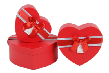 Подарункова коробка UFO RED HEART 50341-301 16х14х6 см (7032458)