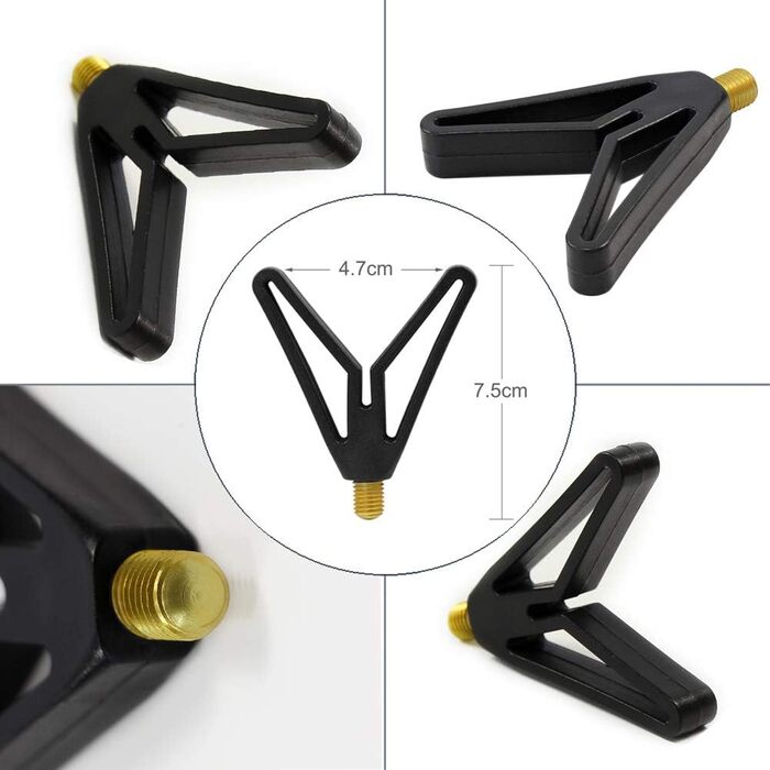 Тримач для вудилищ Master Rod Pod Aluminum Deluxe на 3 вудилища, включаючи сумку для зберігання вудилищ (зелений тримач для вудилищ та чорний індикатор клювання)