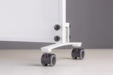 Інфрачервоний окремостоячий обігрівач Knighaus - 450 Вт - Енергозбереження Нагрівається протягом 2 хвилин - Електричний обігрівач на ніжках - Мобільний окремостоячий обігрівач на колесах - Німецький виробник - Колір білий