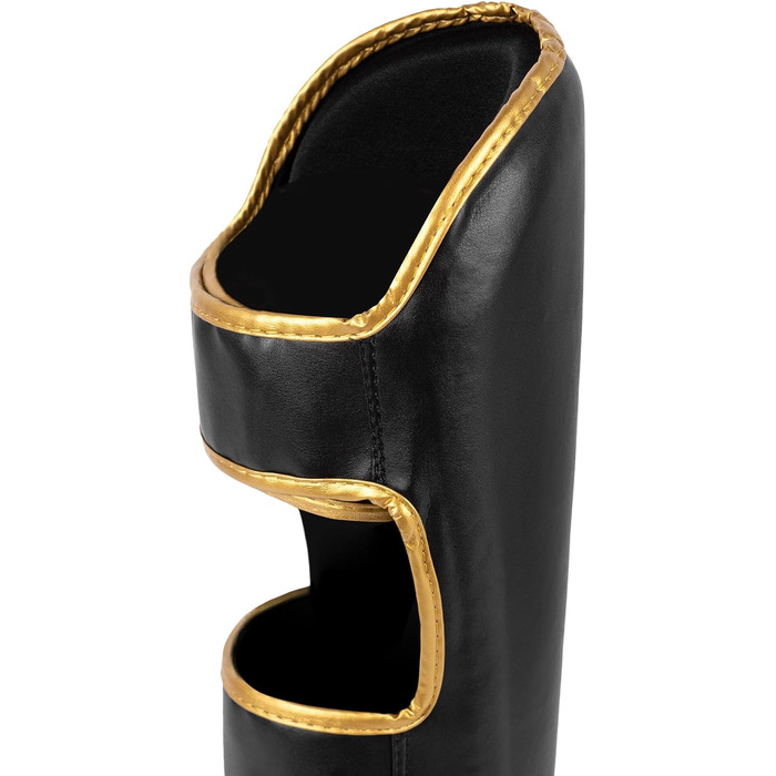 Захисні чохли для гомілок Venum для дорослих Challenger 2.0 L чорні/золоті