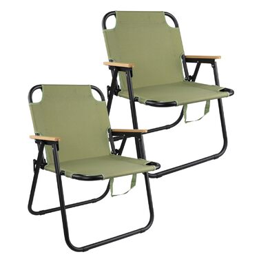 Крісло для кемпінгу, розкладне крісло, пляжне крісло, розкладне рибальське крісло, м&39які розкладні крісла, крісло для лову коропа, рибальське крісло, розкладне кемпінгове крісло. Ідеально підходить для риболовлі, пікніків, кемпінгу. Зелений, комплект з 