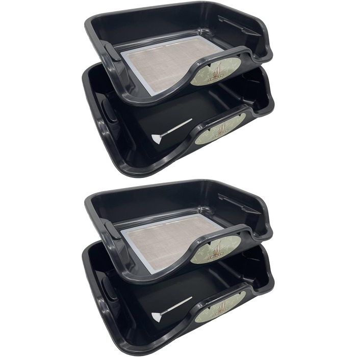 Контейнер для тримерів 2 шт. и чорних кришок з сітчастим пилковим екраном, лотки для тримерів для ноутбуків преміальні аксесуари, обладнання Harvest Bud
