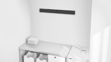 Сушарка для білизни настінна Colombo Ghost Black (SP100B)