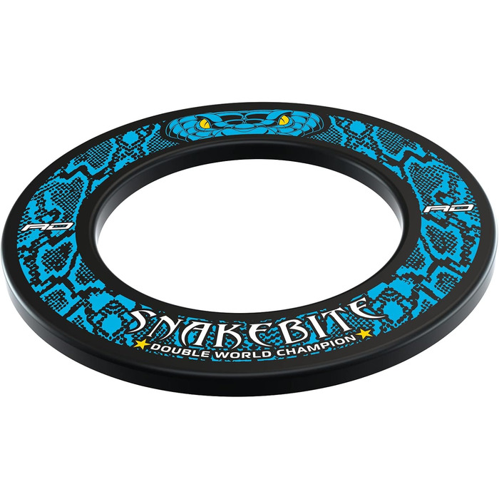 ЧЕРВОНИЙ ДРАКОН Чемпіон світу з дартсу Luke Humphries Окантовка для мішені для дартсу - Захисне кільце/настінний захист для мішені для дартсу, захист стіни на 360 виготовлений з піни високої щільності, міцний Peter Wright Snakebite