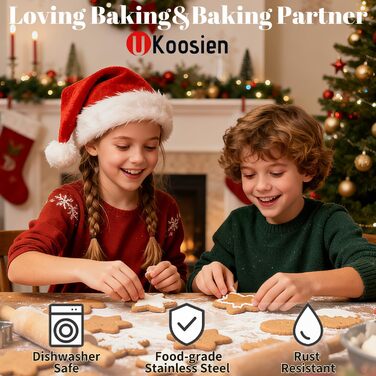 Набір формочок для печива Імбирний чоловічок 6 шт UKoosien