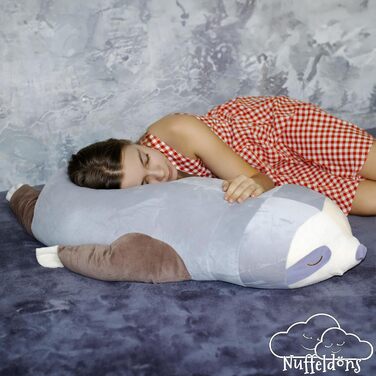 Подушка Nuffeldons Лінивець 50 см, поліестер