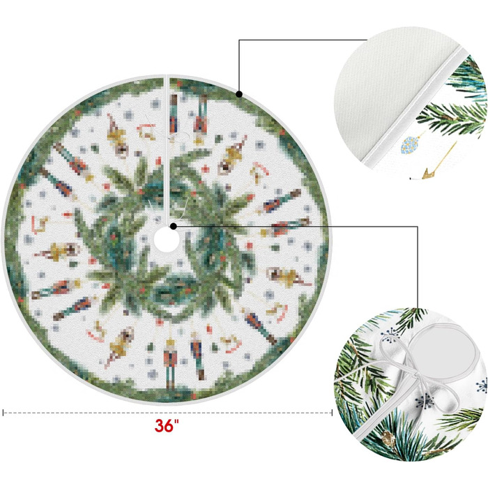 Коврик для ялинки 91 см Artoid Mode