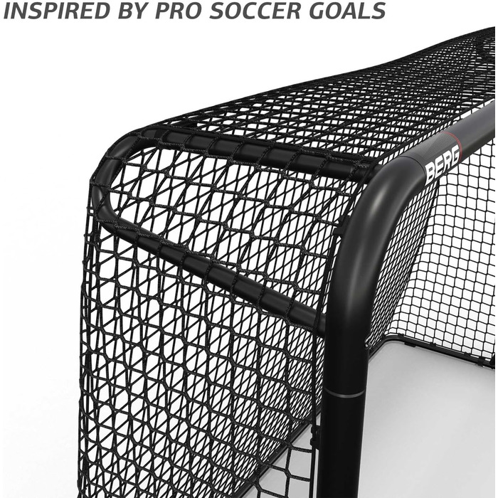 Футбольні ворота BERG SportsGoal для саду та тренувань Міцні металеві ворота Всепогодні футбольні ворота для дітей та дорослих Легко збираються Ідеально підходять для футбольних тренувань M (240x160)