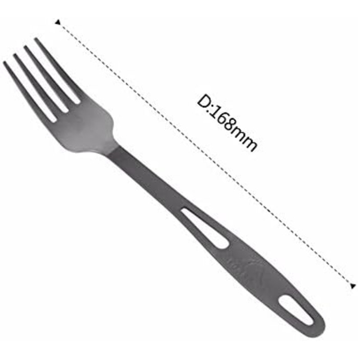 Набір столових приборів TOAKS - 3 предмети з титану