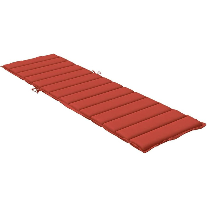 Подушка для шезлонга CIADAZ Melange Red 200x60x4 см Тканина, Подушка для шезлонга, Подушка для шезлонга, Подушка для шезлонга, Подушка для лави, Подушка для стільця для високих стільців, Подушки для шезлонгів - 4002515