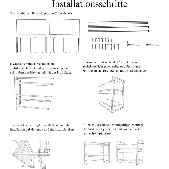Дерев&39яний органайзер для полиць на столі, книжкова полиця для офісного столу, декор для полиць для зберігання та шаф, полиця для столу та комода, аксесуари для книжкових полиць, полиця для зберігання (білий)