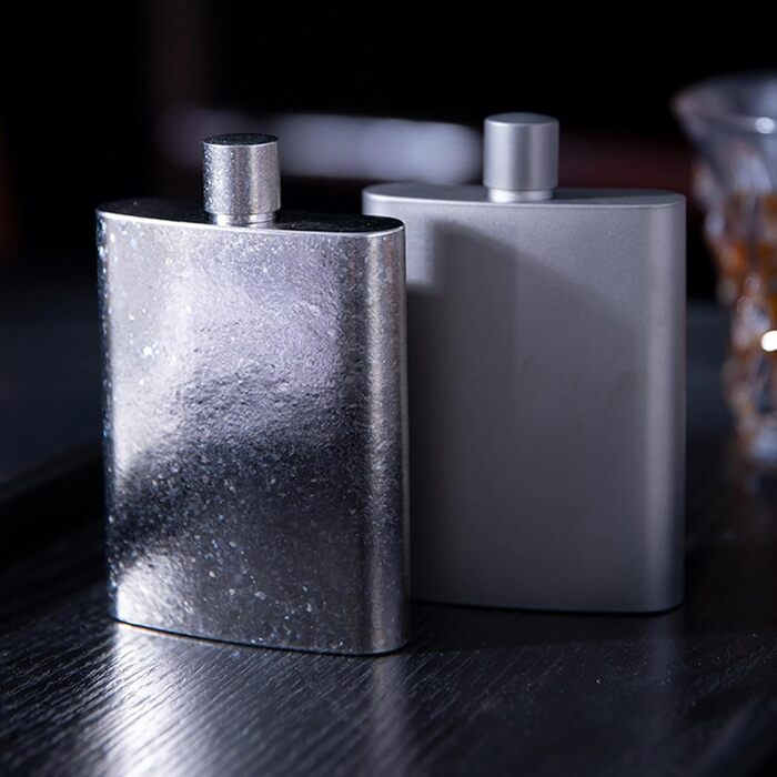 Квадратні пляшки для вина об&39ємом 100 мл, металеві фляги, портативні пляшки для віскі для використання на відкритому повітрі, пивні келихи, кишенькові контейнери для пива, міцні, портативні пляшки для віскі
