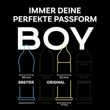 Презервативи BILLY BOY The Box, мікс 50 шт