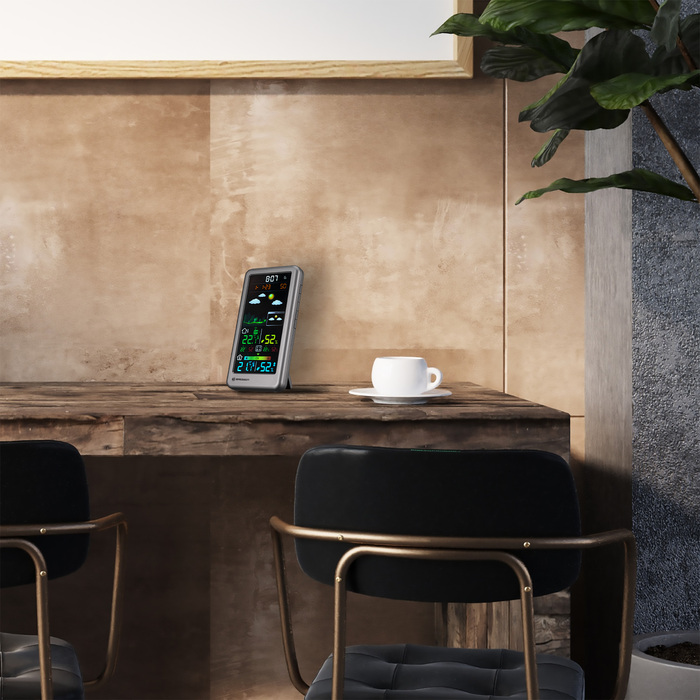 Метеостанція Bresser RC Neomeo V Silver (7006511)