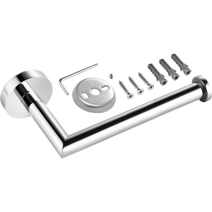 Тримач для рулонів туалетного паперу HITSLAM, тримач для рулонів туалетного паперу з нержавіючої сталі для кухні та ванної кімнати