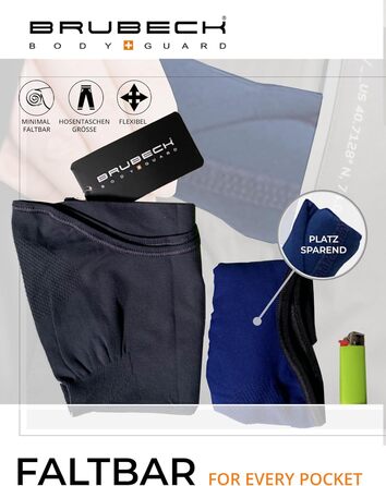 Унісекс-каркас BRUBECK Балаклава Функціональний Мериносова вовна Багатофункціональний шарф Шарф на шию Шарф на шию, розмір S, чорний