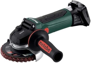 Акумуляторна кутова шліфувальна машина Metabo W 18 LTX 125 Quick Inox (600174850) 18В Li-Ion (без акумулятора, без зарядного прист