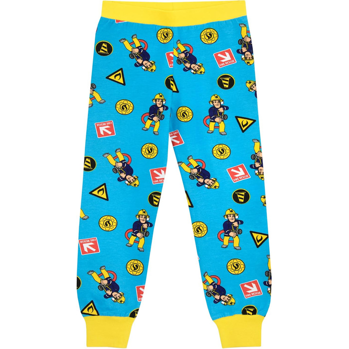 Піжама Fireman Sam для хлопчиків, вузький крой, розмір 110, багатокольоровий