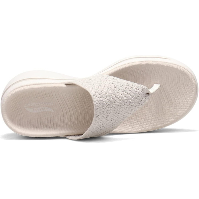 Взуття для відпочинку Skechers Damen Go Walk Arch Fit Weekender Sandale 38 EU з натурального текстилю