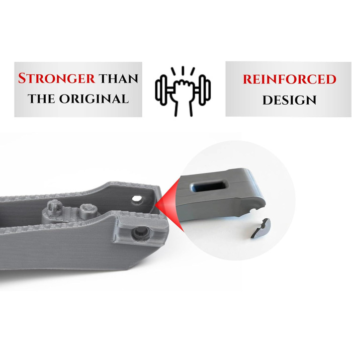 Змінний важіль для SodaStream Easy Spirit Soda Maker Push Lever Посилена версія запчастини - штовхач, штовхач, заміна, важіль Кнопка SodaStream EASY SPIRIT FIZZI