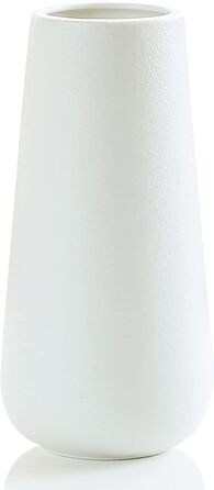Ваза Maleielam біла, керамічна ваза для пампасної трави, ідеальна для зберігання сухих квітів і свіжих квітів, ваза для квітів при