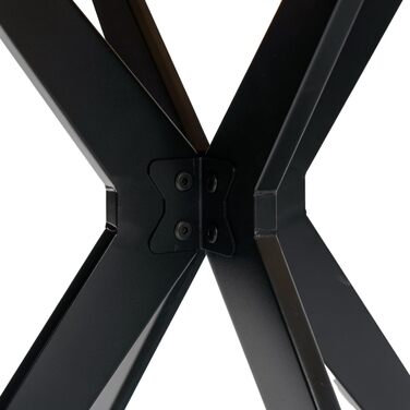 Затишний круглий обідній стіл, маленький столик, кухонний стіл, обідній стіл на 4 особи, для кухні, вітальні, офісу, 100x100x75 см, дуб чорний