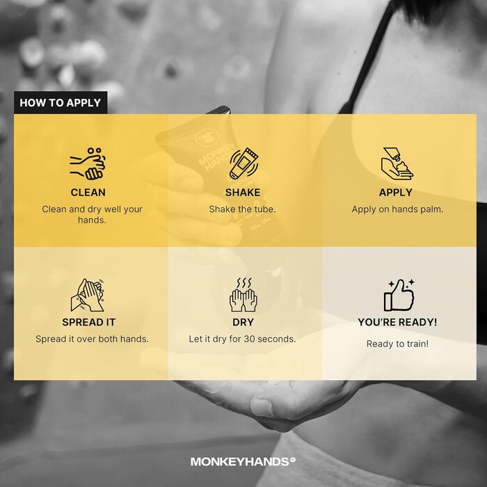 Класичний гель Monkeyhands для фітнесу та танців на пілоні Веганський, без парабенів, без смол Ідеально підходить для танців на пілоні Захвати та інноваційна рідка магнезія Синій 100 мл