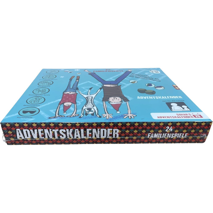 Адвент-календар SOHAR'S ADVENTSKALENDER 2025 Сімейні ігри, для всієї родини