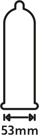 Презервативи Secura Extra Wet 100 - 100 презервативів з екстра-зволоженою структурою для чоловічої контрацепції без гормонів, надзвичайно слизькі