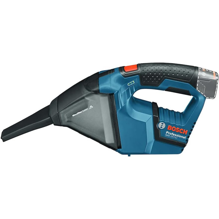 Акумуляторний пилосос GAS 12V (об'єм контейнера 0,35 л, 0,87 кг, без акумулятора/зарядного пристрою) в коробці в коробці, 12V Syst