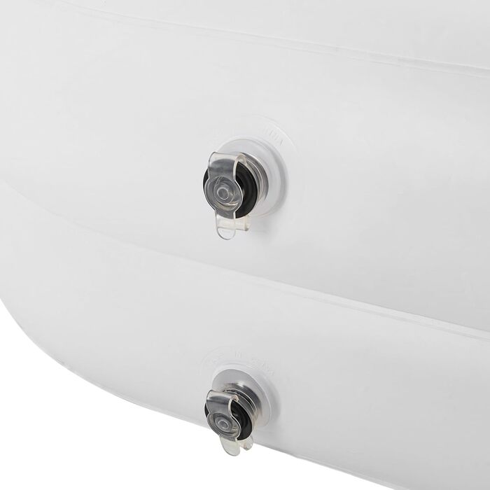 Надувна ванна для дорослих, портативна ванна, душова ванна з ПВХ, 130 Вт, білий колір, повітряні ванни, ванна кімната біля басейну, домашній спа-центр