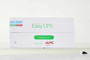 ДБЖ APC Easy UPS - BVX900LI-GR - джерело безперебійного живлення 900 ВА з виходами Schuko, запобіжником акумулятора та захистом від перенапруг, резервний акумулятор зі стабілізатором стабілізатора, світлодіодні індикатори (1600 ВА / 900 Вт, виходи IEC - I