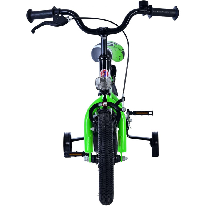 Дитячий велосипед Volare Sportivo для хлопчиків, 12 дюймів, зелено-чорний