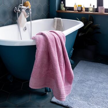 Килимок для ванної mve Loft з ворсом 60 x 100 см, виготовлений зі 100 бавовни, колір Графіт 60 x 100 см