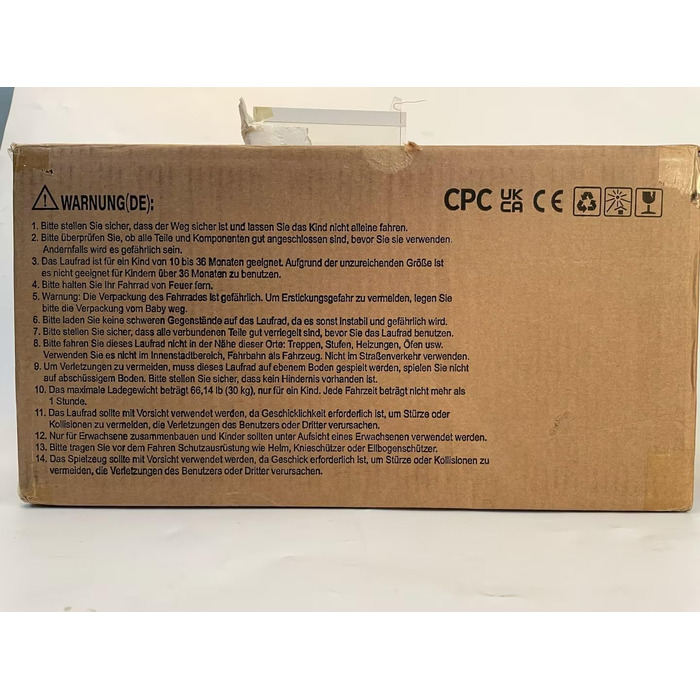 Дитячий велосипед-балансир URMYWO від 1 року, іграшка-балансир для дитини 10-24 місяців, перший велосипед без педалей з 4 колесами