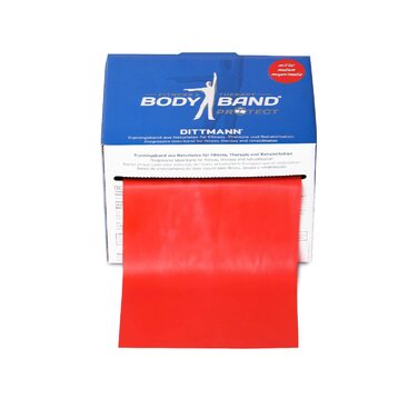 Еспандер Dittmann Bodyband (терапевтичний) 25 м червоний (середній)