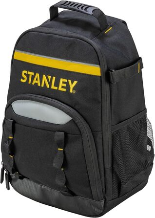 Рюкзак для інструментів Stanley (35 x 44 x 16 см, міцний нейлон 600 x 600 ден, переносна внутрішня перегородка, ергономічна спинка, передня кишеня для аксесуарів, додаткове відділення для електроінструментів) STST1-72335