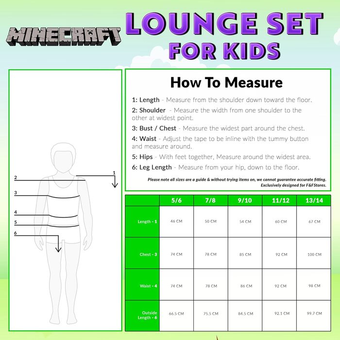 Піжами Minecraft для хлопчиків, зимові нічні штани для дітей 5-14 років, топ та довгі піжамні штани для хлопчиків та підлітків 9-10 років, чорні/білі