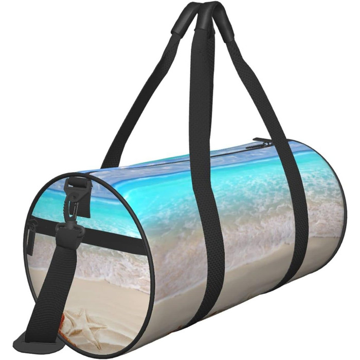 Дорожня сумка-циліндр з морським мотивом, спортивна сумка для чоловіків та жінок, сумка-мішок, спортивна дорожня сумка