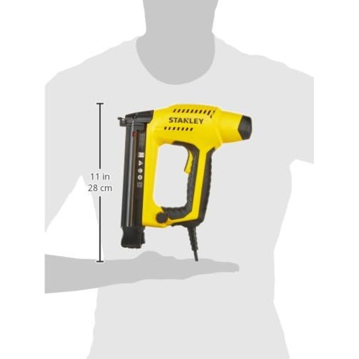 Електрична прихватка Stanley HD (довжина кабелю 2,4 м, м'яка рукоятка, запобіжний контактний вимикач, колесо регулювання зусилля)