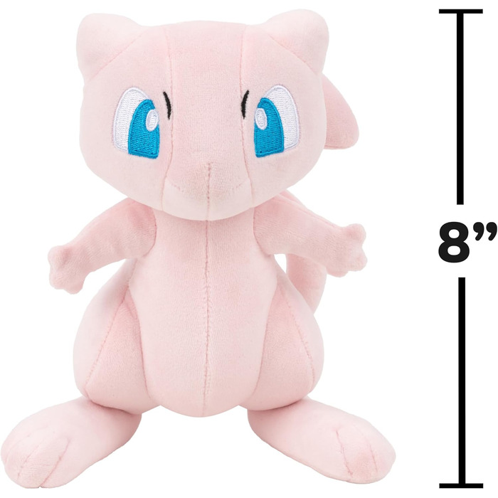 М'яка іграшка 20 см - Mew, офіційний плюшевий, 3870 -