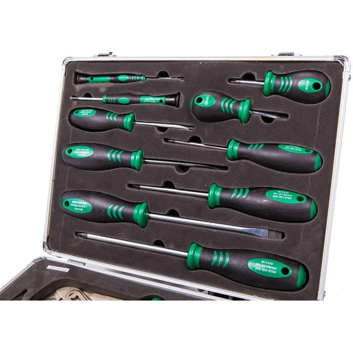 Набір інструментів Brder Mannesmann в алюмінієвому кейсі, 24 предмета M29024