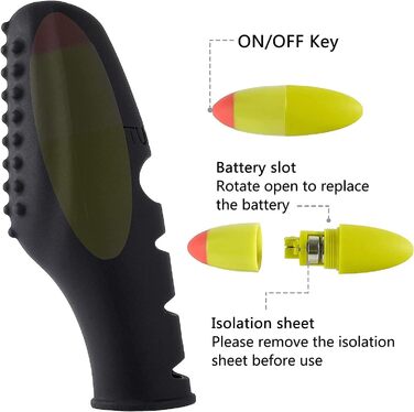 Вібратор для пальців Enlove, силіконовий, для стимуляції клітора та G-точки, компактний і водостійкий