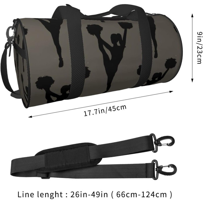 Універсальна дорожня сумка, спортивна сумка для чоловіків та жінок, сумка для подорожей та спорту