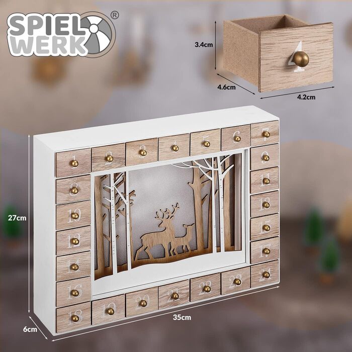 Адвент-календар для самостійного наповнення Spielwerk