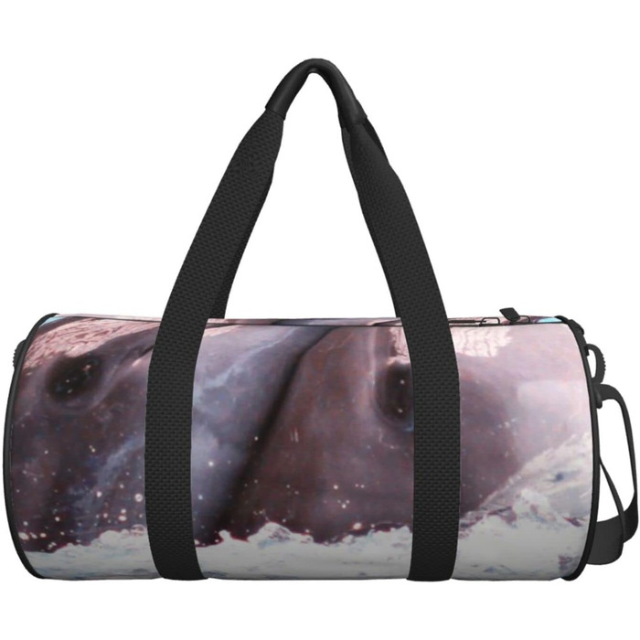 Дорожня сумка Подвійні дельфіни у воді, спортивна сумка для чоловіків та жінок, сумка-мішок, спортивна дорожня сумка