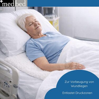 Антипролежнева підкладка MedBed Premium медична підкладка для запобігання пролежням (70 x 100 см) 70x100 см (1 упаковка)